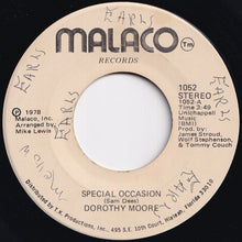 Load image into Gallery viewer, Dorothy Moore - Special Occasion / Girl Over Board (7 inch Record / Used)
