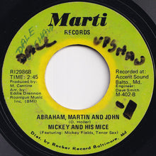 画像をギャラリービューアに読み込む, Mickey And His Mice - Cracker Jack / Abraham, Martin And John (7 inch Record / Used)
