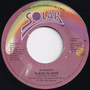 Dynasty - Strokin' / A Man In Love (7 inch Record / Used)