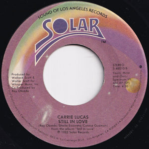 Carrie Lucas - Show Me Where You're Coming From / Still In Love (7 inch Record / Used)