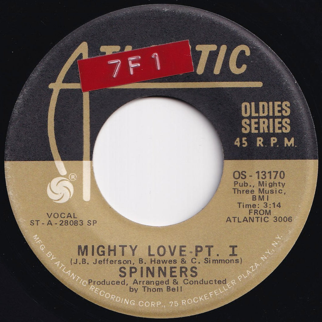 Spinners - Mighty Love (Part 1) / (Part 2) (7 inch Record / Used)