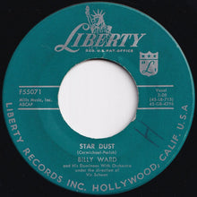 画像をギャラリービューアに読み込む, Billy Ward And His Dominoes - Star Dust / Lucinda (7 inch Record / Used)
