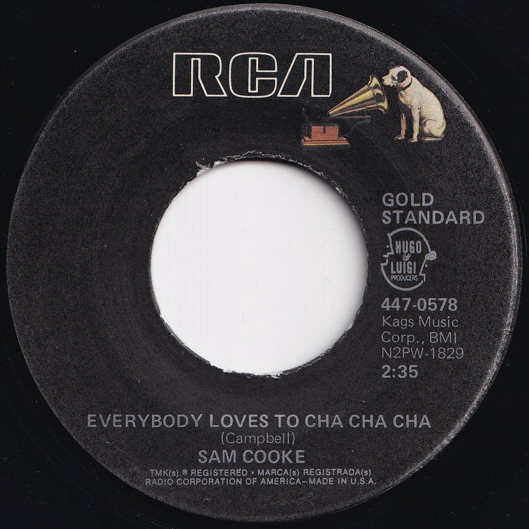 Sam Cooke - Everybody Loves To Cha Cha Cha / Wonderful World (7 inch Record / Used)