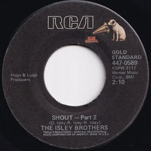 Load image into Gallery viewer, Isley Brothers - Shout (Part 1) / (Part 2) (7 inch Record / Used)
