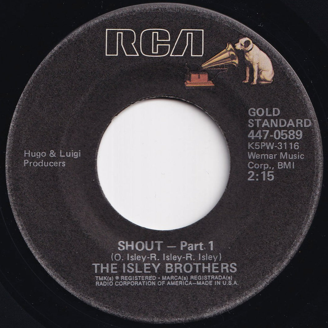Isley Brothers - Shout (Part 1) / (Part 2) (7 inch Record / Used)