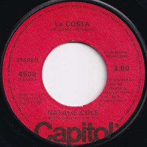 Natalie Cole - Our Love / La Costa (7 inch Record / Used)