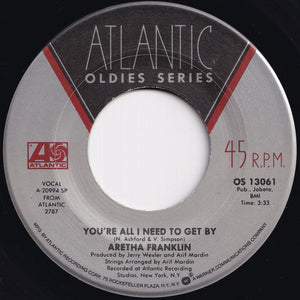 Aretha Franklin - Respect / You're All I Need To Get By (7 inch Record / Used)