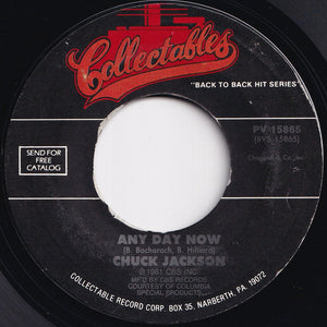 Chuck Jackson - I Don't Want To Cry / Any Day Now (7 inch Record / Used)