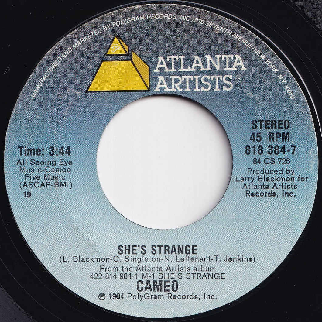 Cameo - She's Strange / Tribute To Bob Marley (7 inch Record / Used)