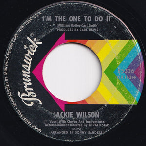 Jackie Wilson - (Your Love Keeps Lifting Me) Higher And Higher / I'm The One To Do It (7 inch Record / Used)