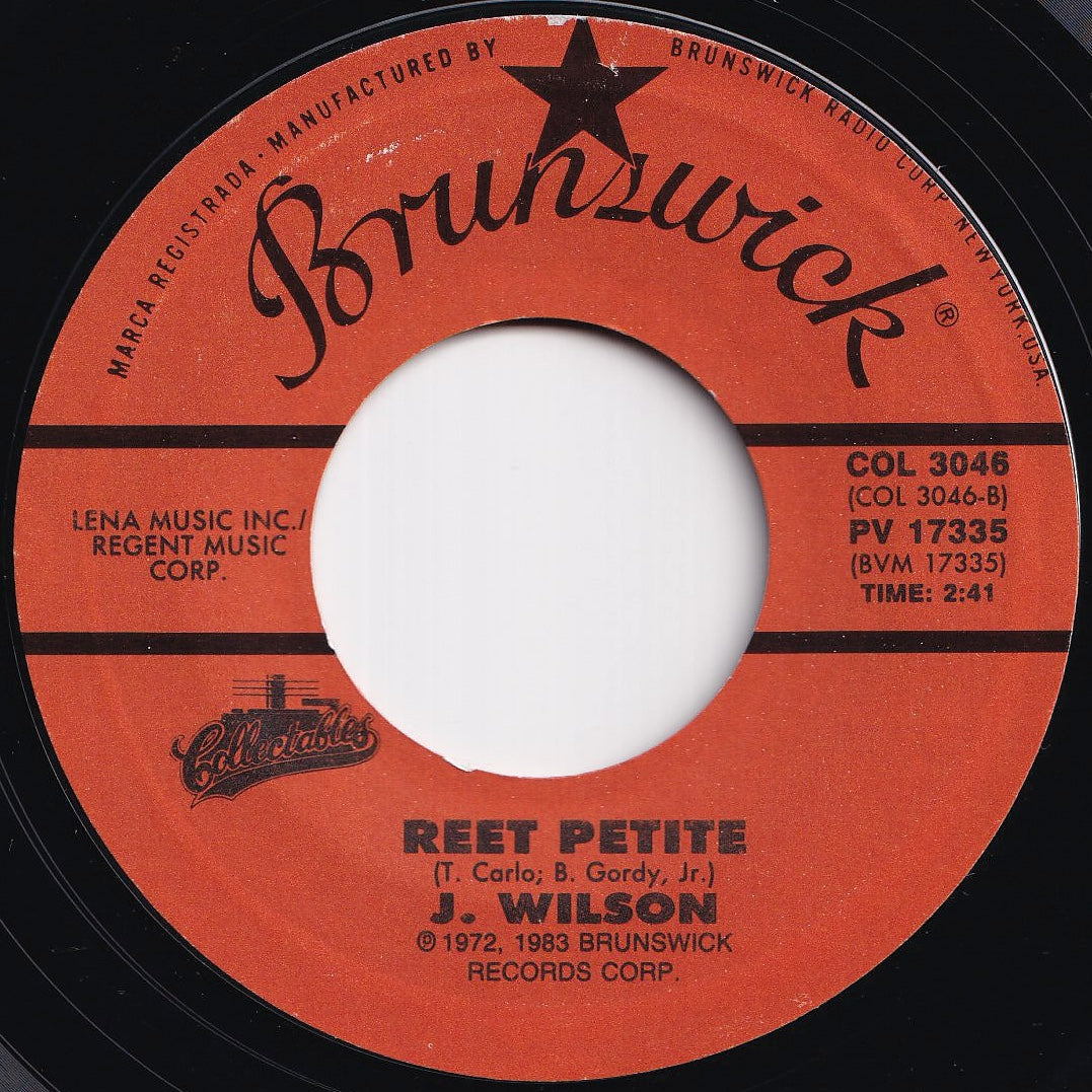 Jackie Wilson - Lonely Teardrops / Reet Petite (7 inch Record / Used) – Solidity Records