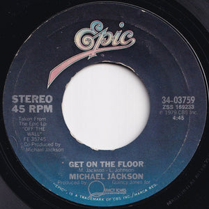 Michael Jackson - Beat It / Get On The Floor (7 inch Record / Used)