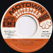 Load image into Gallery viewer, Four Tops - It&#39;s The Same Old Song / Loving You Is Sweeter Than Ever (7 inch Record / Used)
