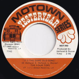 Four Tops - It's The Same Old Song / Loving You Is Sweeter Than Ever (7 inch Record / Used)