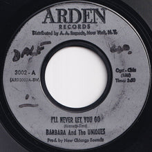 Load image into Gallery viewer, Barbara And The Uniques - I&#39;ll Never Let You Go / You&#39;re Gonna Make Me Cheat On You (7 inch Record / Used)
