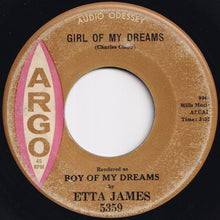 画像をギャラリービューアに読み込む, Etta James - All I Could Do Was Cry / Girl Of My Dreams (7 inch Record / Used)
