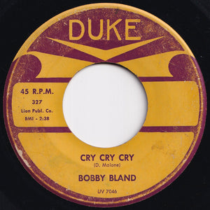 Bobby Bland - Cry Cry Cry / I've Been Wrong So Long (7 inch Record / Used)