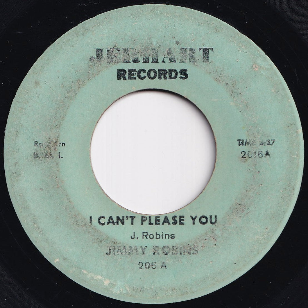 Jimmy Robins - I Can't Please You / I Made It Over (7 inch Record / Used)