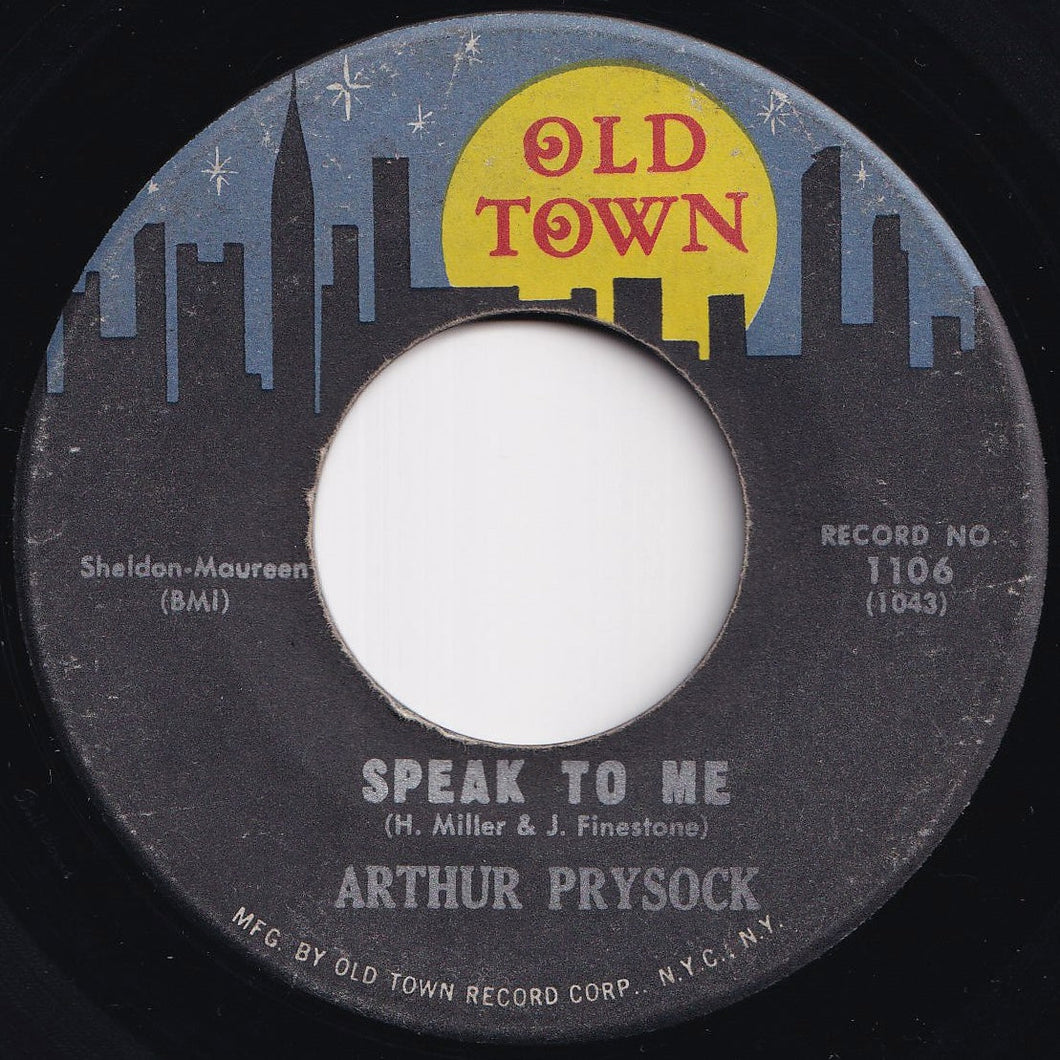 Arthur Prysock - Speak To Me / One More Time (7 inch Record / Used)