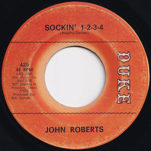 John Roberts - Sockin' 1-2-3-4 / Sophisticated Funk (Instr.)  (7 inch Record / Used)