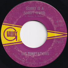 画像をギャラリービューアに読み込む, Temptations - All I Need / Sorry Is A Sorry Word (7 inch Record / Used)
