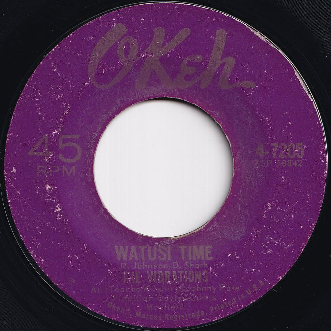 Vibrations - Watusi Time / Sloop Dance (7 inch Record / Used)