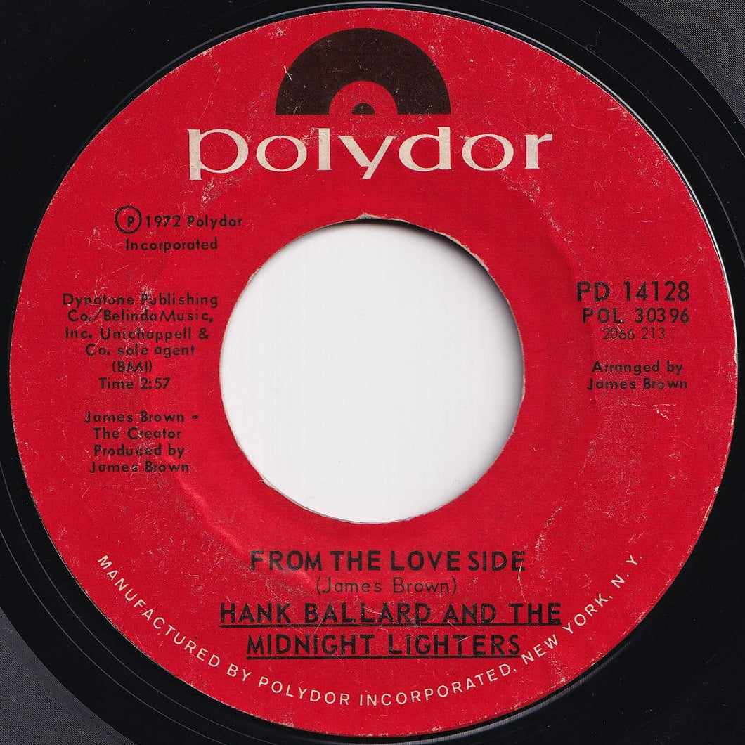 Hank Ballard And The Midnight Lighters - From The Love Side / Finger Poppin' Time (7 inch Record / Used)