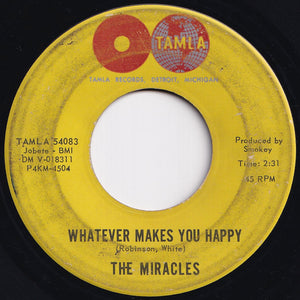 Miracles - Mickey's Monkey / Whatever Makes You Happy (7 inch Record / Used)