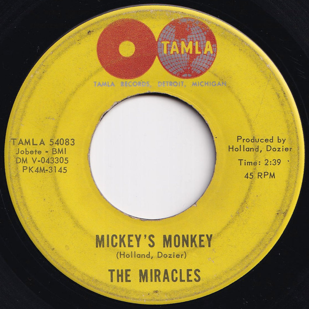 Miracles - Mickey's Monkey / Whatever Makes You Happy (7 inch Record / Used)