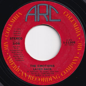 Emotions - Where Is Your Love? / Layed Back (7 inch Record / Used)