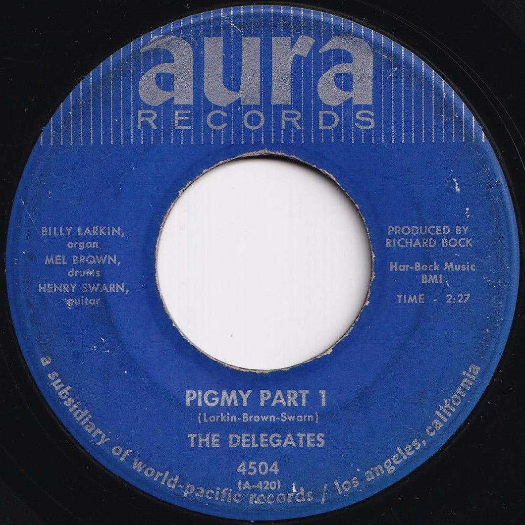 Delegates - Pigmy (Part 1) / (Part 2) (7 inch Record / Used)