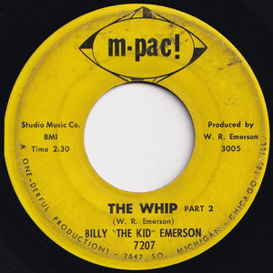 Billy The Kid Emerson - The Whip (Part 1) / (Part 2) (7 inch Record / Used)