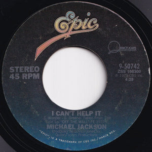 Michael Jackson - Don't Stop 'Til You Get Enough / I Can't Help It (7 inch Record / Used)