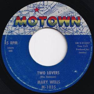 Mary Wells - Two Lovers / Operator (7 inch Record / Used)