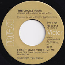 画像をギャラリービューアに読み込む, Choice Four - When You&#39;re Young And In Love / I Can&#39;t Make You Love Me (7 inch Record / Used)
