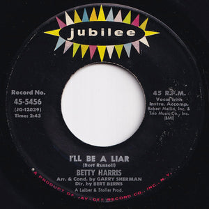 Betty Harris - Cry To Me / I'll Be A Liar (7 inch Record / Used)