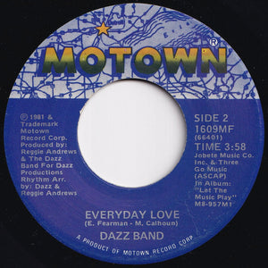 Dazz Band - Let It Whip / Everyday Love (7 inch Record / Used)