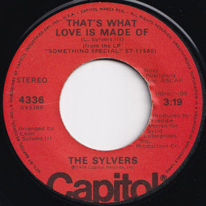 Sylvers - Hot Line / That's What Love Is Made Of (7 inch Record / Used)