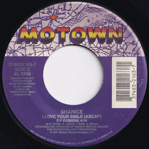 Shanice - I'm Cryin' (LP Version) / I Love Your Smile (LP Version) (7 inch Record / Used)