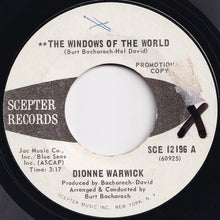 画像をギャラリービューアに読み込む, Dionne Warwick - The Windows Of The World / Walk Little Dolly (7 inch Record / Used)
