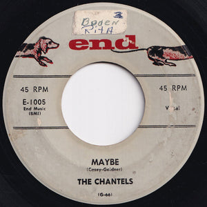 Chantels - Maybe / Come My Little Baby (7 inch Record / Used)