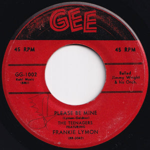 Frankie Lymon, Teenagers - Why Do Fools Fall In Love / Please Be Mine (7 inch Record / Used)