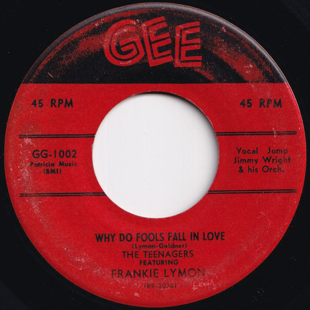 Frankie Lymon, Teenagers - Why Do Fools Fall In Love / Please Be Mine (7 inch Record / Used)
