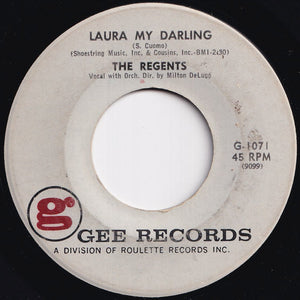 Regents - Runaround / Laura My Darling (7 inch Record / Used)