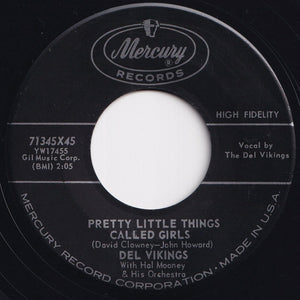 Del Vikings - You Cheated / Pretty Little Things Called Girls (7 inch Record / Used)