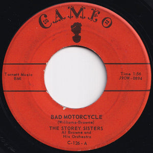 Storey Sisters - Bad Motorcycle / Sweet Daddy (7 inch Record / Used)