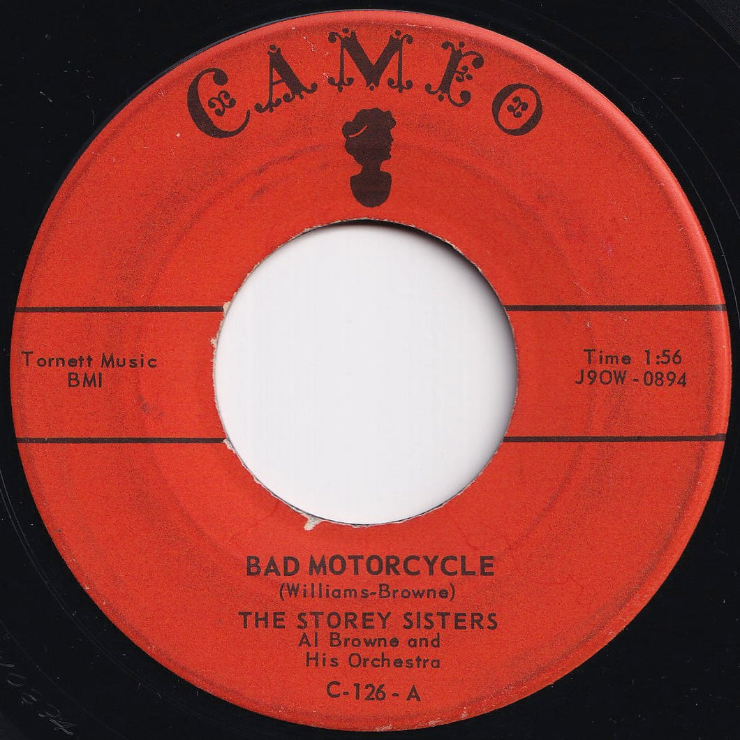 Storey Sisters - Bad Motorcycle / Sweet Daddy (7 inch Record / Used)