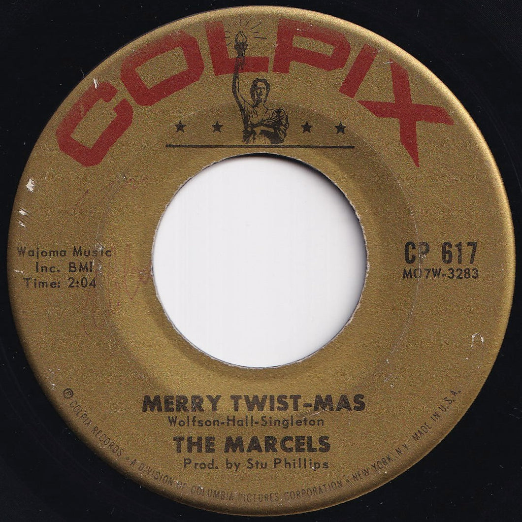 Marcels - Merry Twist-Mas / Don't Cry For Me This Christmas (7 inch Record / Used)