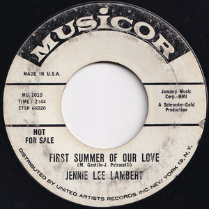 Jennie Lee Lambert - Hey, Mister Scientist! / First Summer Of Our Love (7 inch Record / Used)