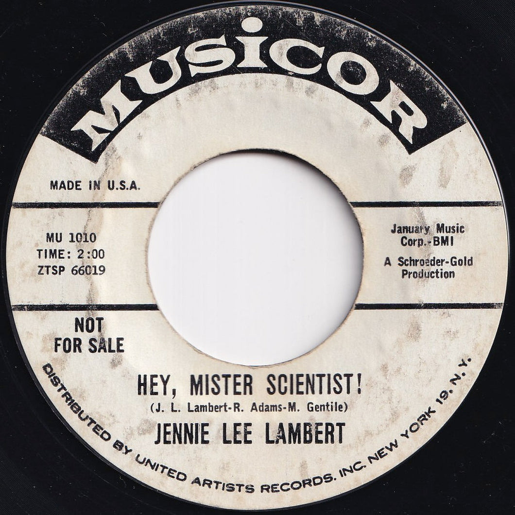 Jennie Lee Lambert - Hey, Mister Scientist! / First Summer Of Our Love (7 inch Record / Used)